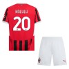 Camiseta Niño AC Milan Kalulu 20 Primera 2024-25 Camiseta Niño AC Milan Kalulu 20 Primera 2024-25